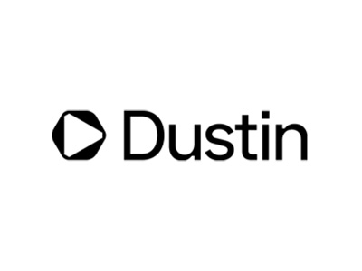 Dustin logotyp