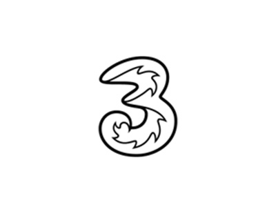 Tre logotyp