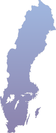 Karta över Sverige